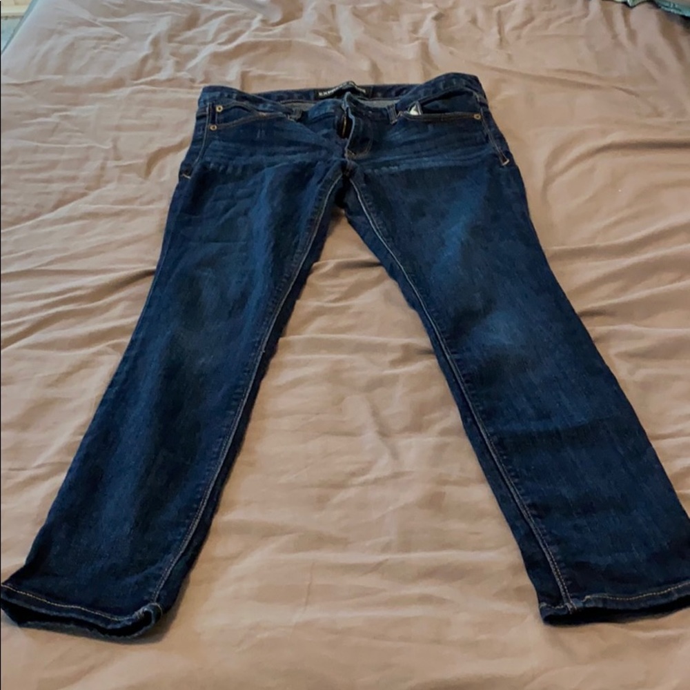 EXPRESS Skinny jeans- dark denim